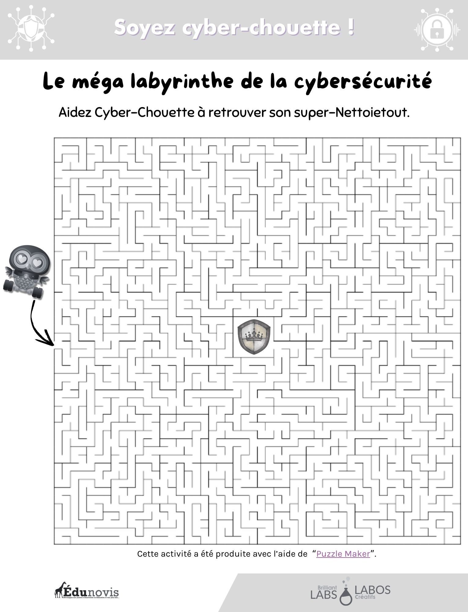 Image de couverture pour le document mega labyrinthe
